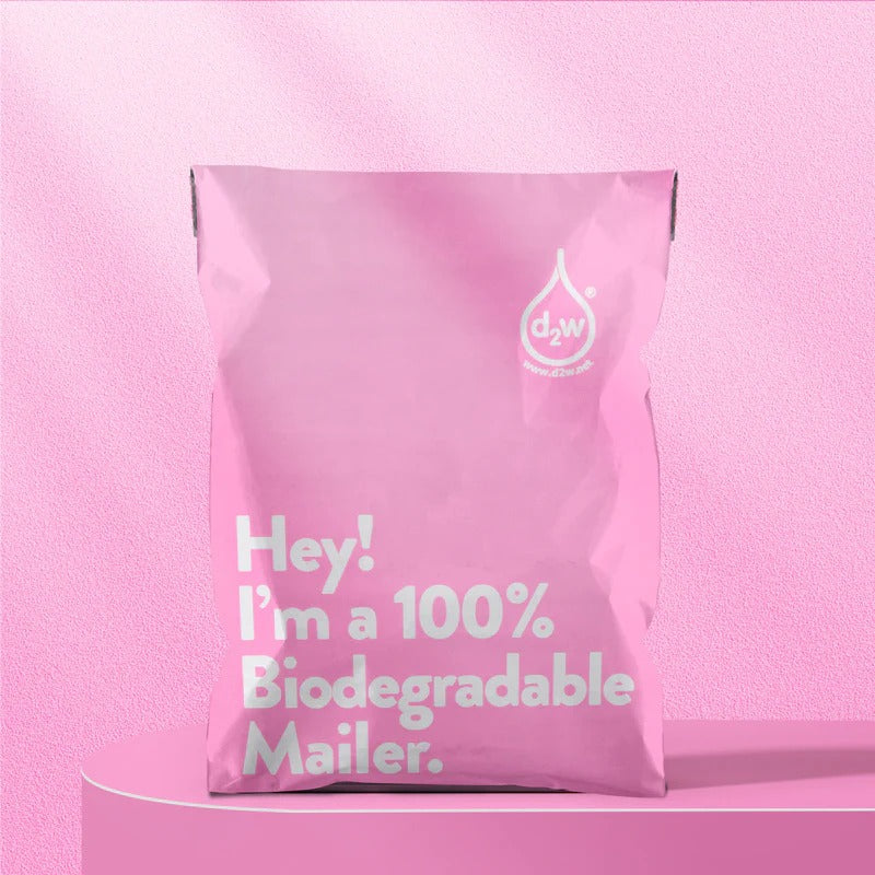 Biologisch abbaubare D2W Poly-Versandtasche | Versandtasche