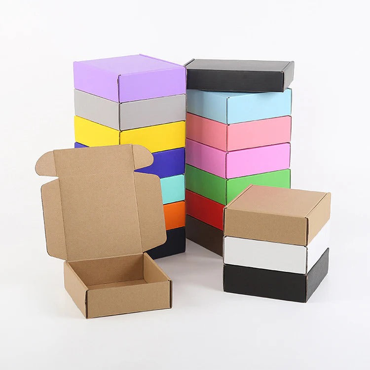 Customize Logo MOQ From 100pcs Corrugated Mailer Paper Boxes