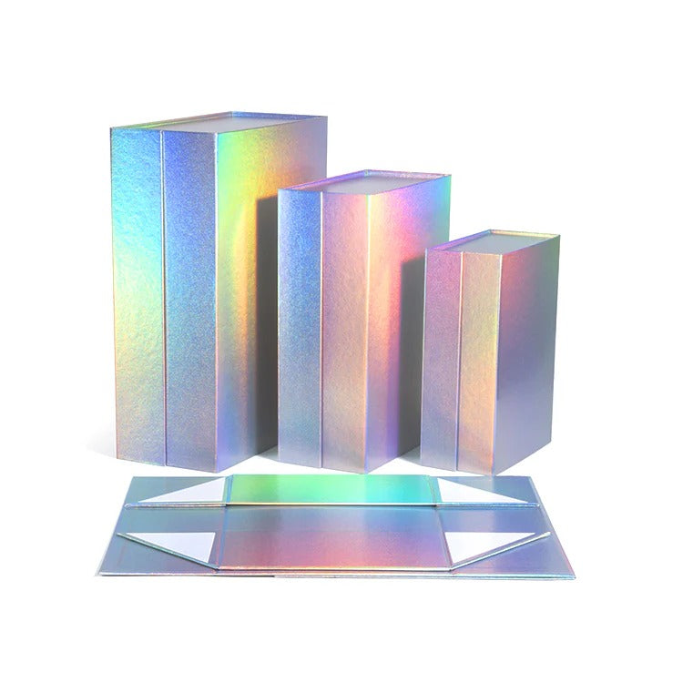 Holografische, zusammenklappbare, starre Geschenkbox