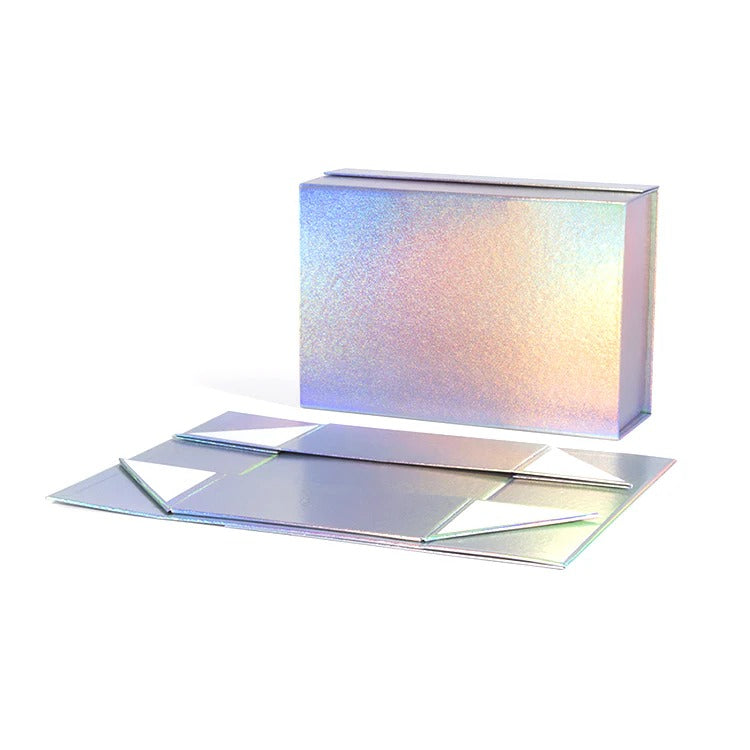 Holografische, zusammenklappbare, starre Geschenkbox
