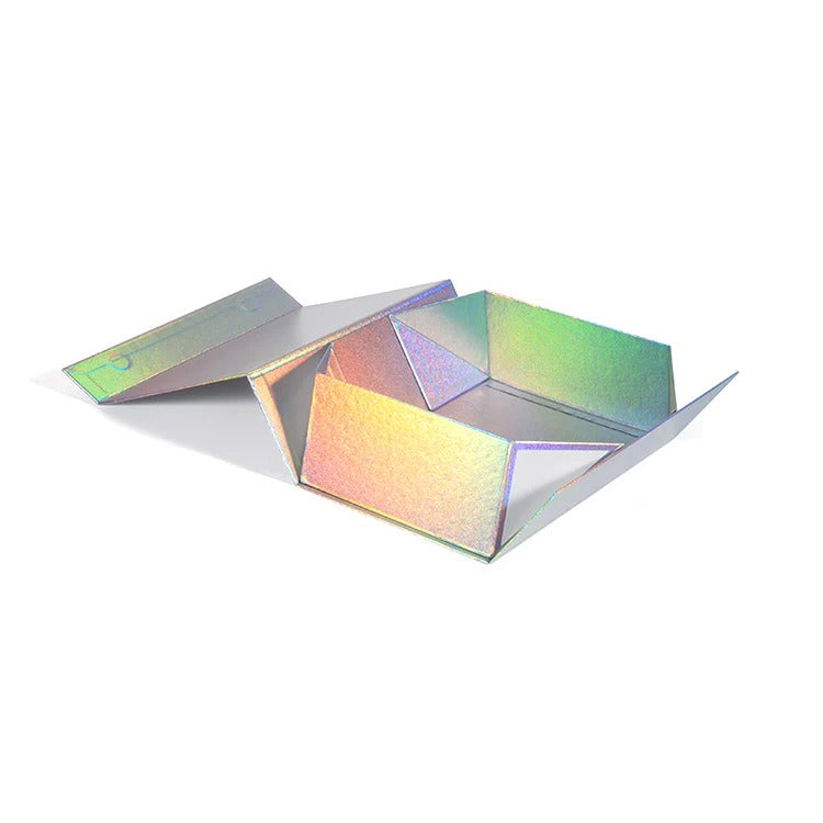 Holografische, zusammenklappbare, starre Geschenkbox