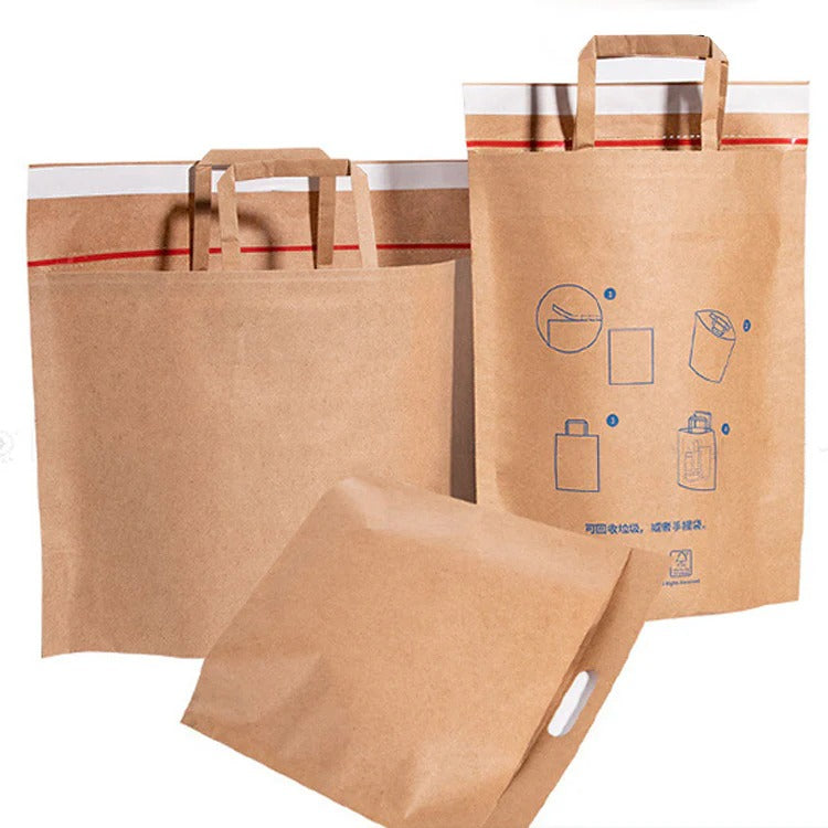 Kraft Paper Garment Bag | Shipping Bags for delivery