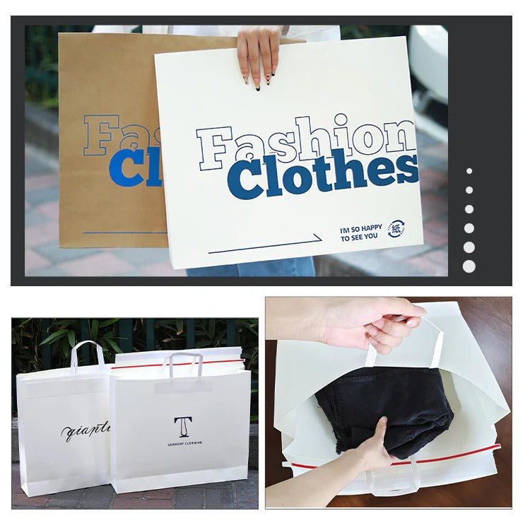 Kraft Paper Garment Bag | Shipping Bags for delivery