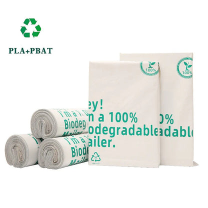 100 % vollständig abbaubare PLA+PBAT-Versandtaschen für den Versand