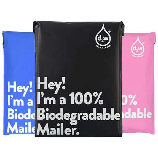 Biologisch abbaubare D2W Poly-Versandtasche | Versandtasche