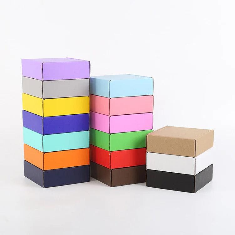 Customize Logo MOQ From 100pcs Corrugated Mailer Paper Boxes