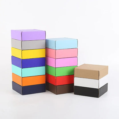 Customize Logo MOQ From 100pcs Corrugated Mailer Paper Boxes