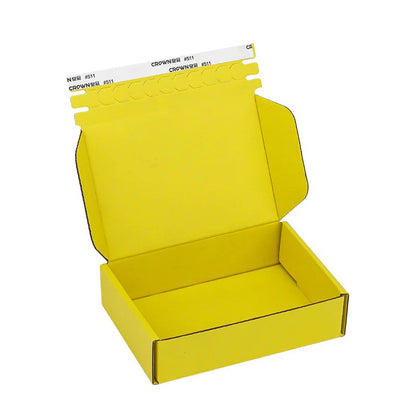 MOQ ab 100 Stück Mailer Wellpappe Box mit Reißverschluss