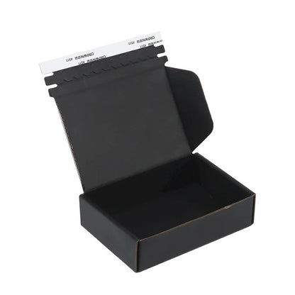 MOQ ab 100 Stück Mailer Wellpappe Box mit Reißverschluss