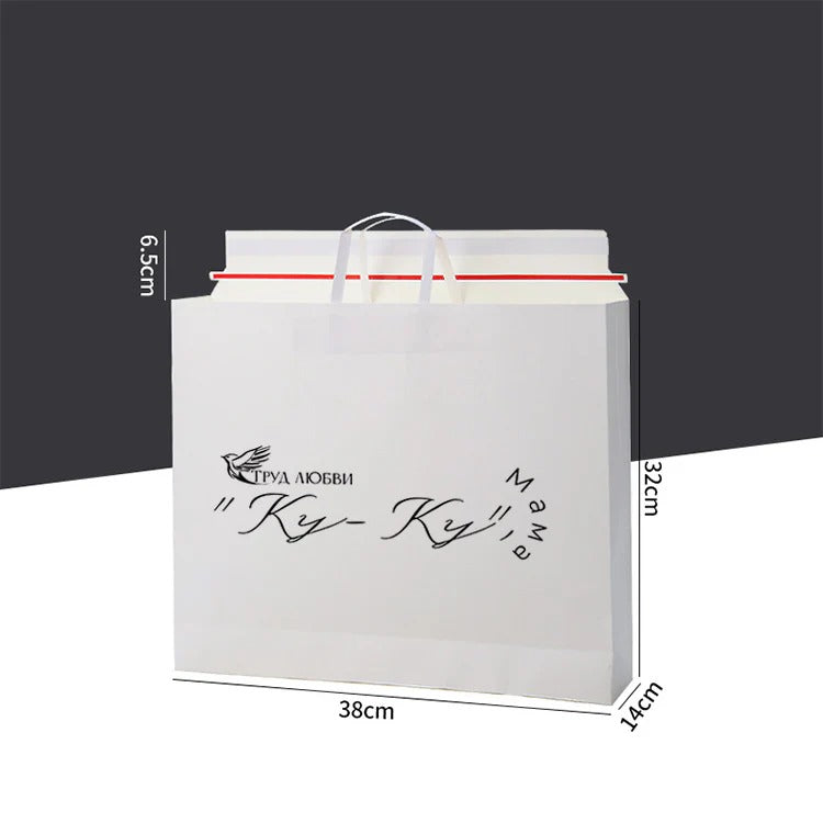 Kraft Paper Garment Bag | Shipping Bags for delivery