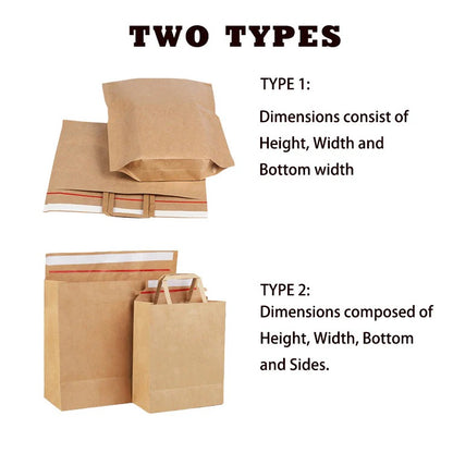 Kraft Paper Garment Bag | Shipping Bags for delivery