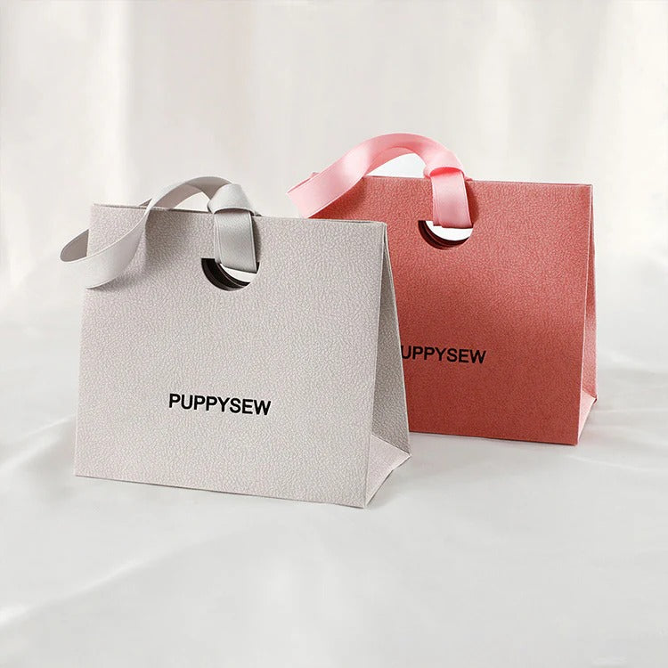 Schmuck-Geschenktüten aus Spezialpapier, niedrige Mindestbestellmenge