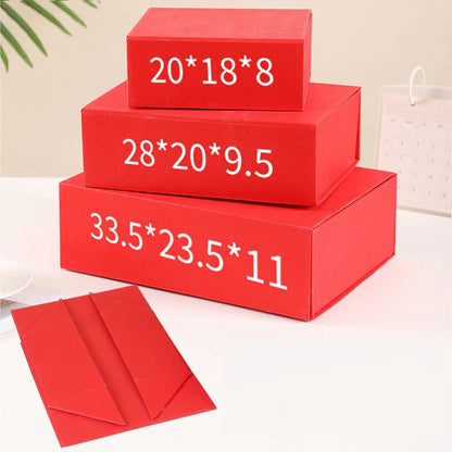 Funkelnde faltbare magnetische Verpackungsboxen für Geschenke